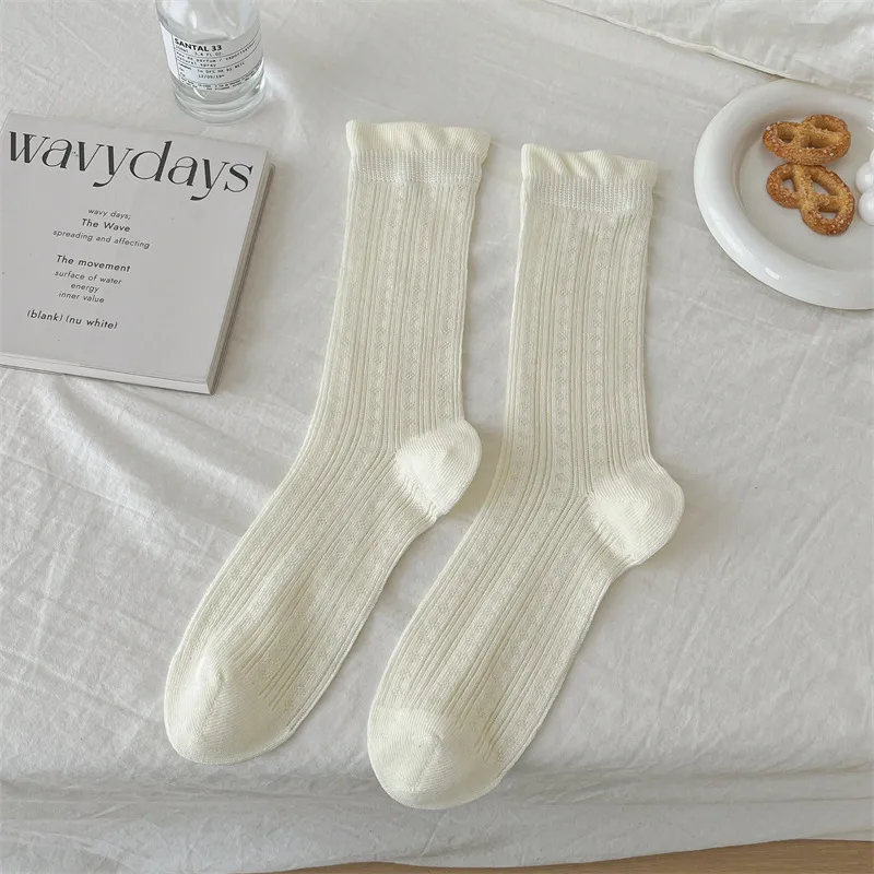 Gentle Welcome Mid Calf Socks Unisex Combo Set-1
