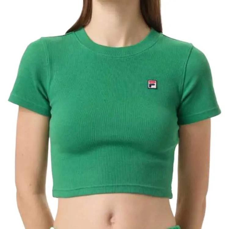 FILA Regular T Shirt Women's Green-2