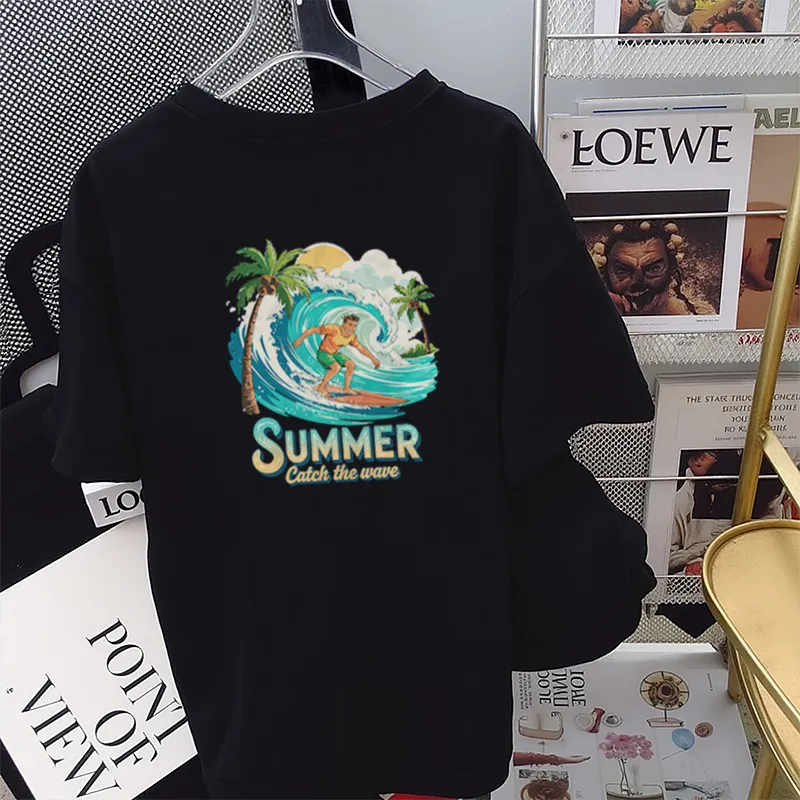 FAIRWHALE T Shirts Women's-5