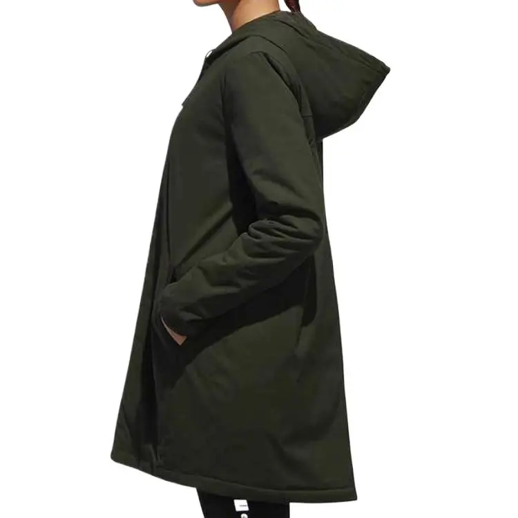 Adidas Puffer Jacket Women's Army Green-3