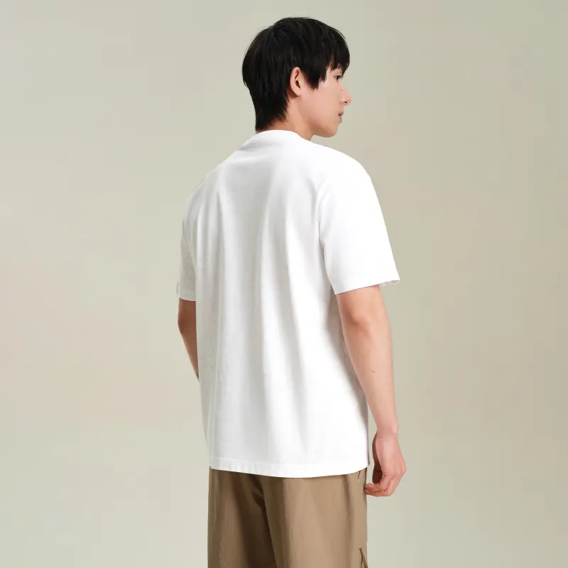 HLA T-Shirt Men's Ecru Pattern F6-3