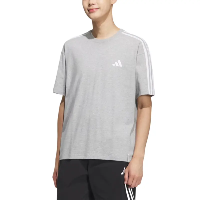 Adidas ESSENTIALS T Shirt Men's Gray-1