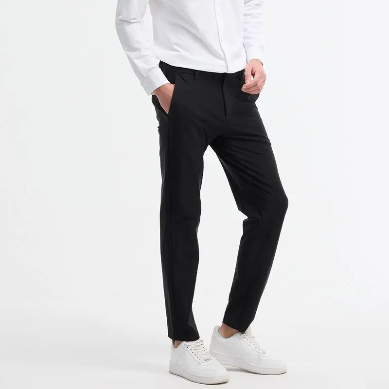 LIU·JO UOMO All Season Casual Pants Unisex Black-4