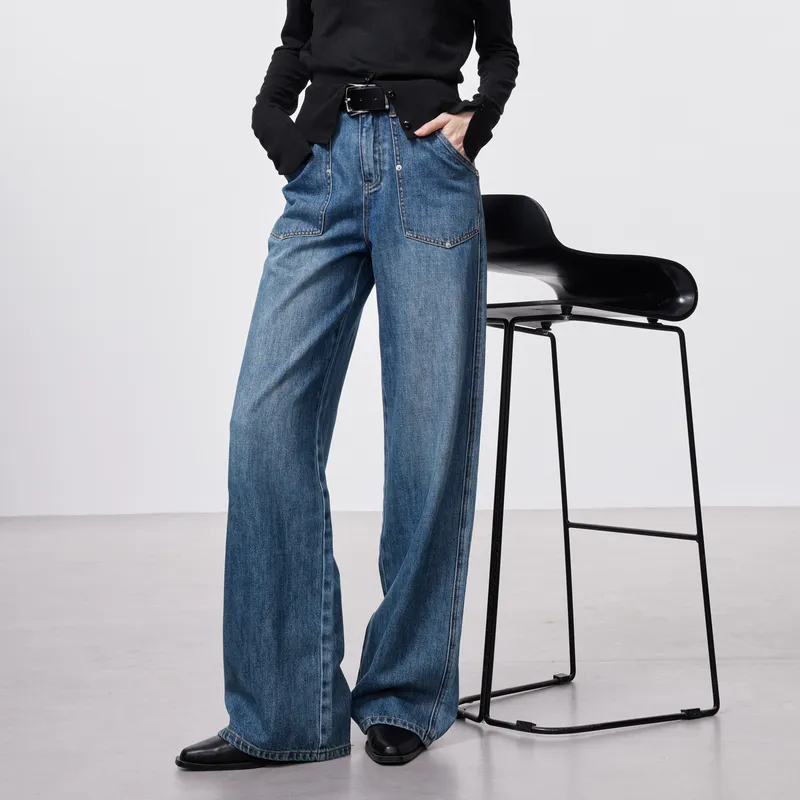 3COLOUR Jeans Women's Sky Blue-3