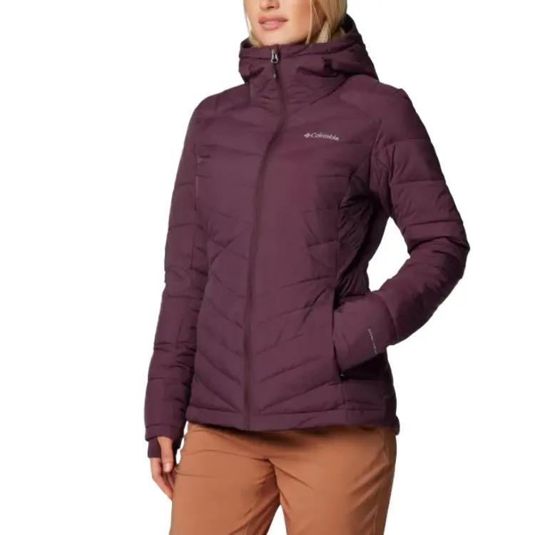 Columbia Joy Peak Jackets Coats Women's Dark Red-2