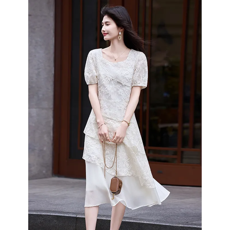 A Paradise For Awakening Short Sleeved Dress Women's-2