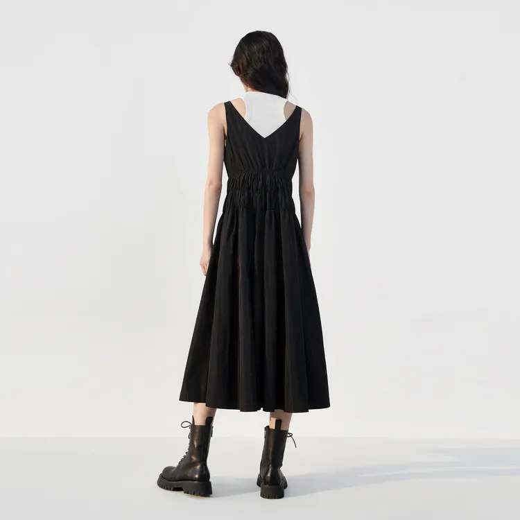 MO&CO Slip Dresses Women's Black-2