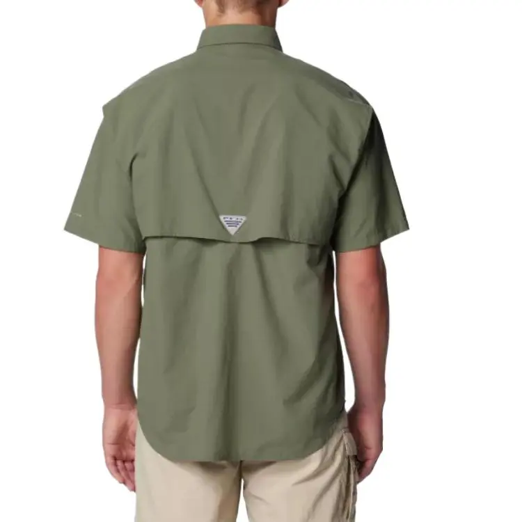 Columbia PFG Bahama 2 Shirt Men's Elm Green-1