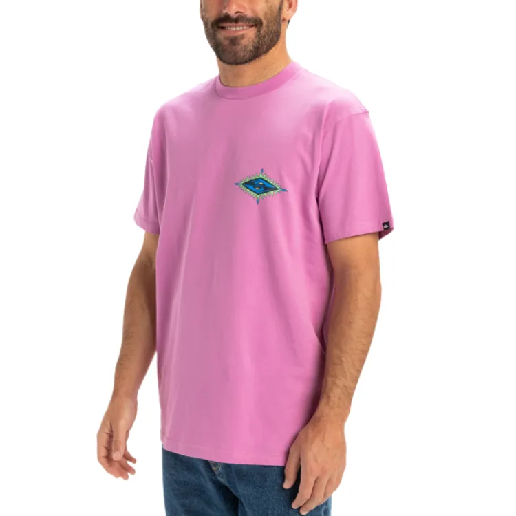Quiksilver EV Beach Blast T Shirt Men's Purple-1