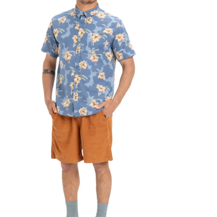 Quiksilver Shirts Men Blue-5