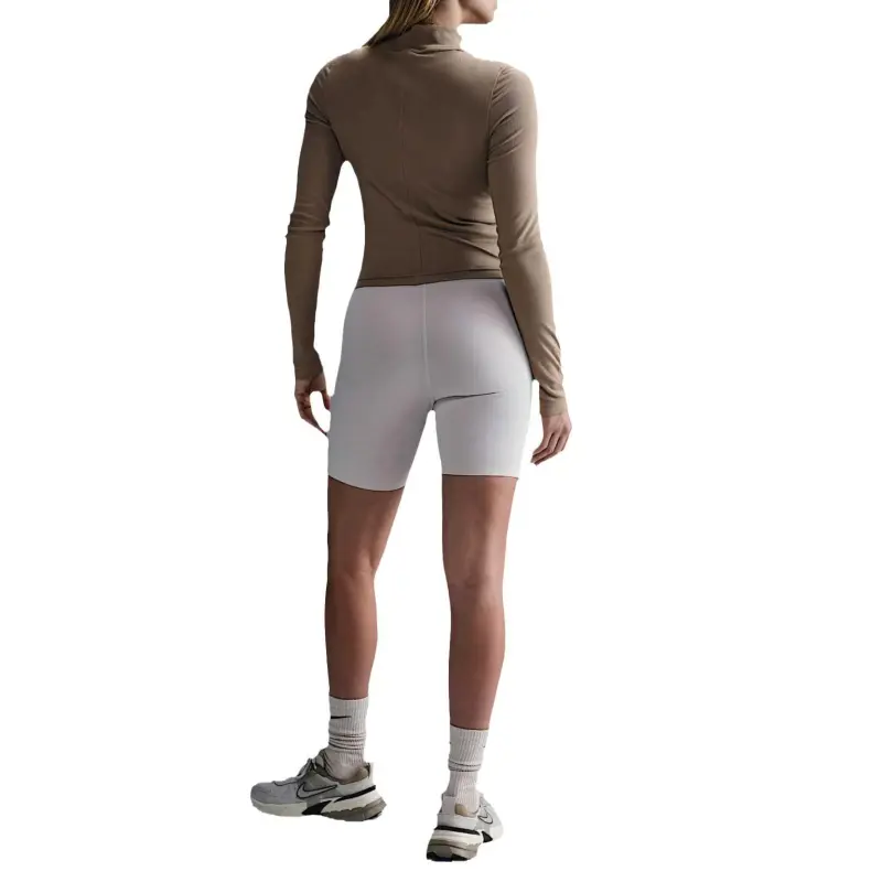 Nike Sportswear Essential Women's Ribbed Mock Neck Long Sleeve Top-1