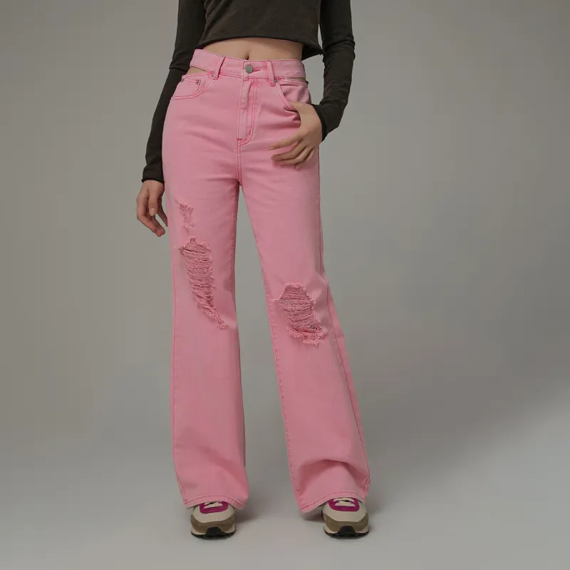 CHUU Jeans Women's Pink-2