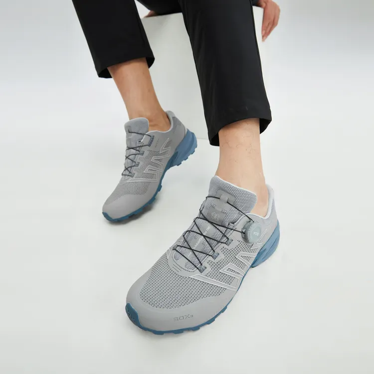 KOLON SPORT SOX S 6 Cushioning Balance Low Top Outdoor Shoes Unisex Gray-4