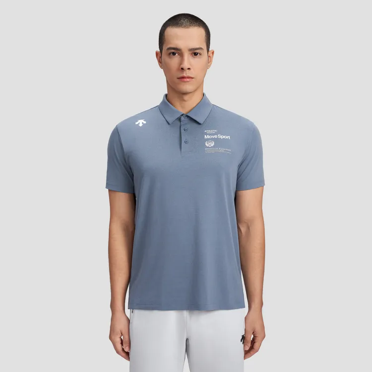 DESCENTE TRAINING Polo Shirts Unisex-6