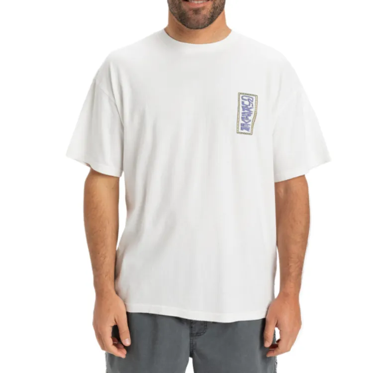 Quiksilver Sunrise Bowl T Shirt Men's White-2