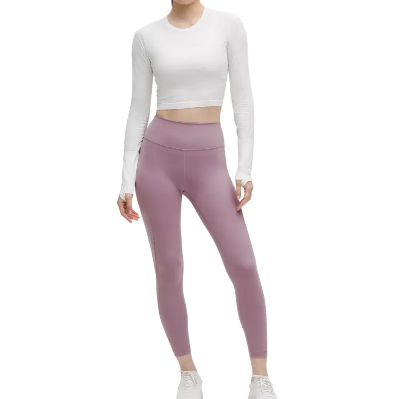 Lululemon Wunder Train Sports Pants 25' Women's Purple-3