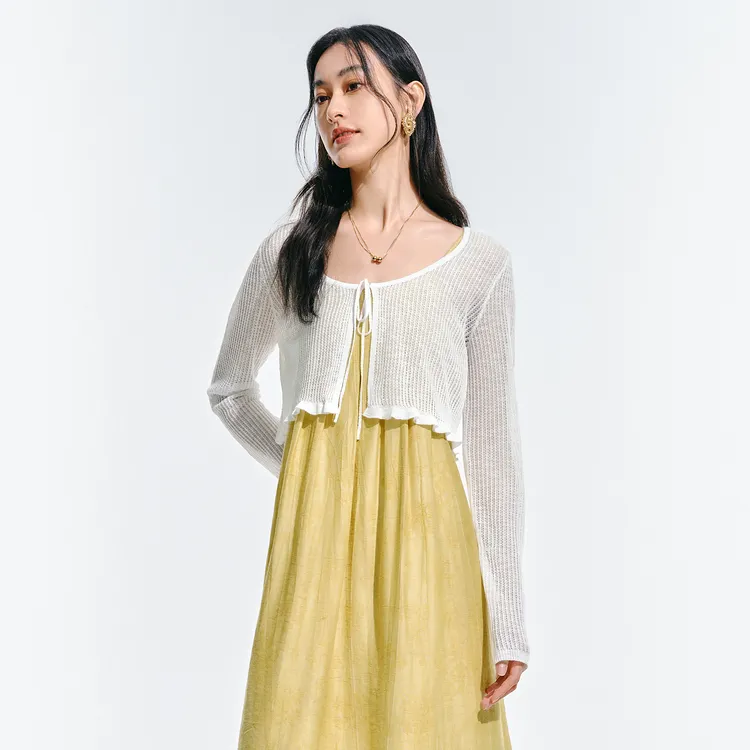 PEACEBIRD Knitwear Women's White-12