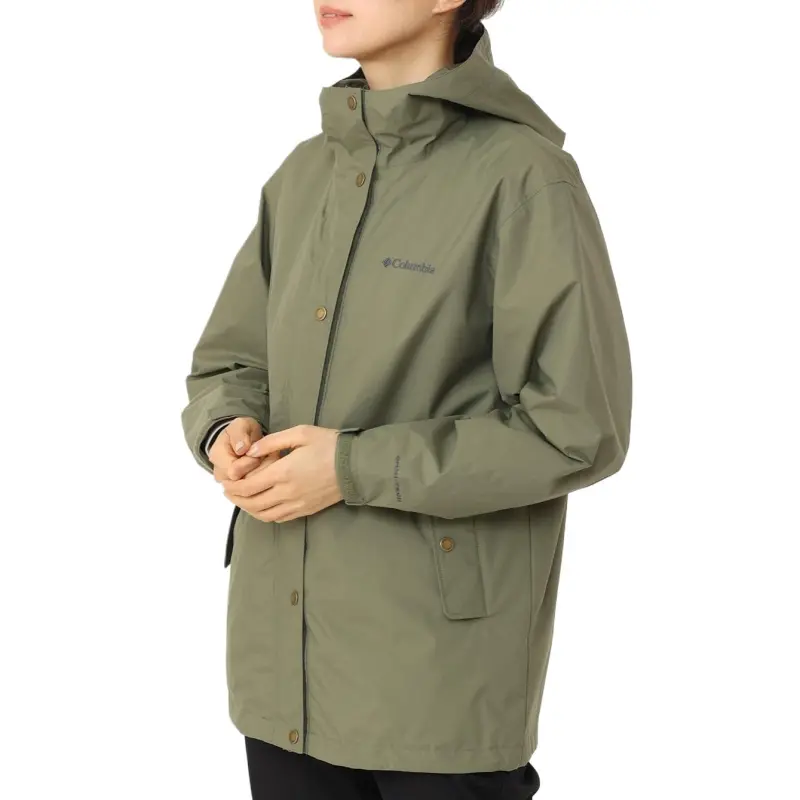 Columbia Vertical Glide Omnitech Jacket Women's Green-2