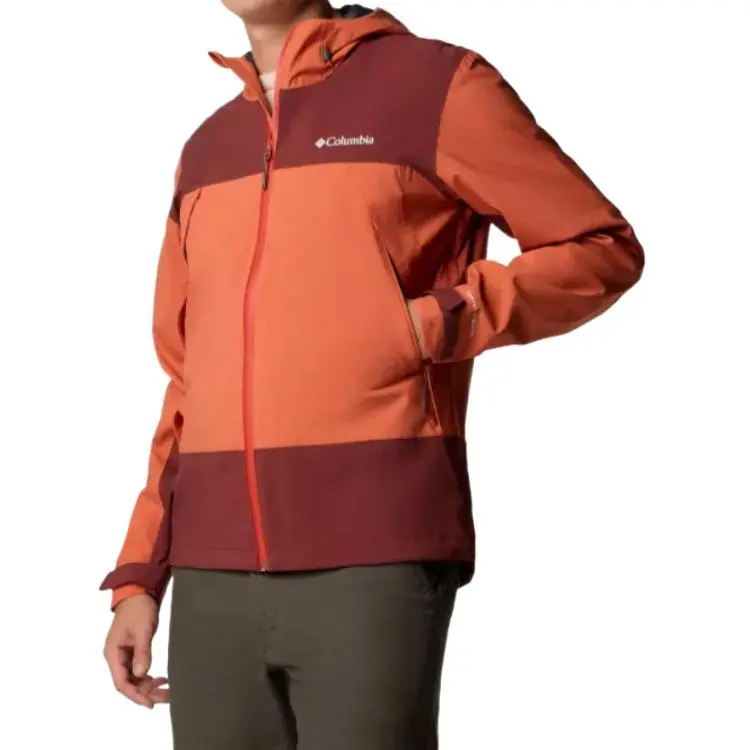 Columbia Boulder Falls Jacket Men's Orange Red-3