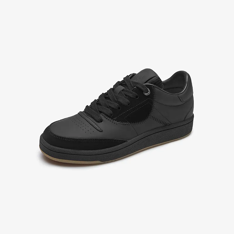 Le Saunda Lightweight Breathable Height Increasing Low Top Skateboard Shoes Women's-1
