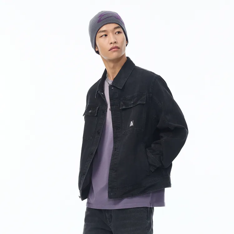 ABLE JEANS Jackets Coats Men's Deep Meteorite Gray-3