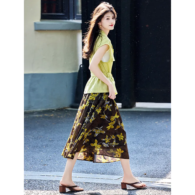 A Paradise For Awakening Skirt Set Women's-6
