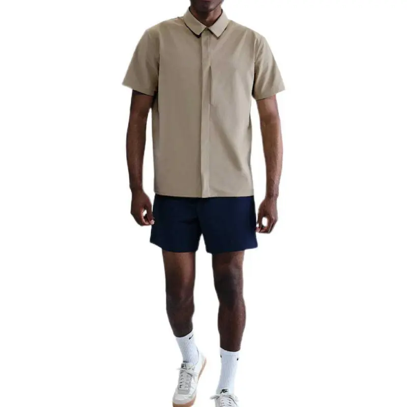 Nike 24.7 PerfectStretch Men's Dri FIT Short Sleeve Snap Down Top-1