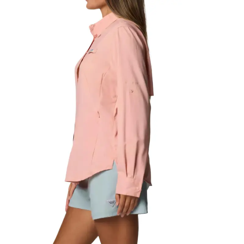 Columbia PFG Tamiami Shirt Women's Pink-2