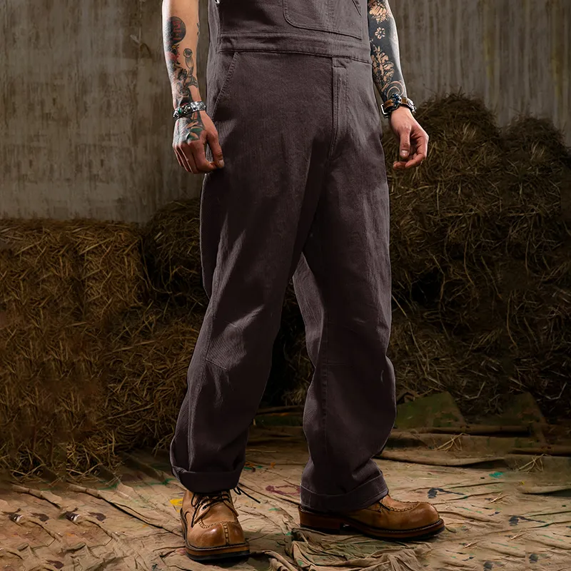 SOARIN YUPPIE Overalls Men's Stir Fried Color-3