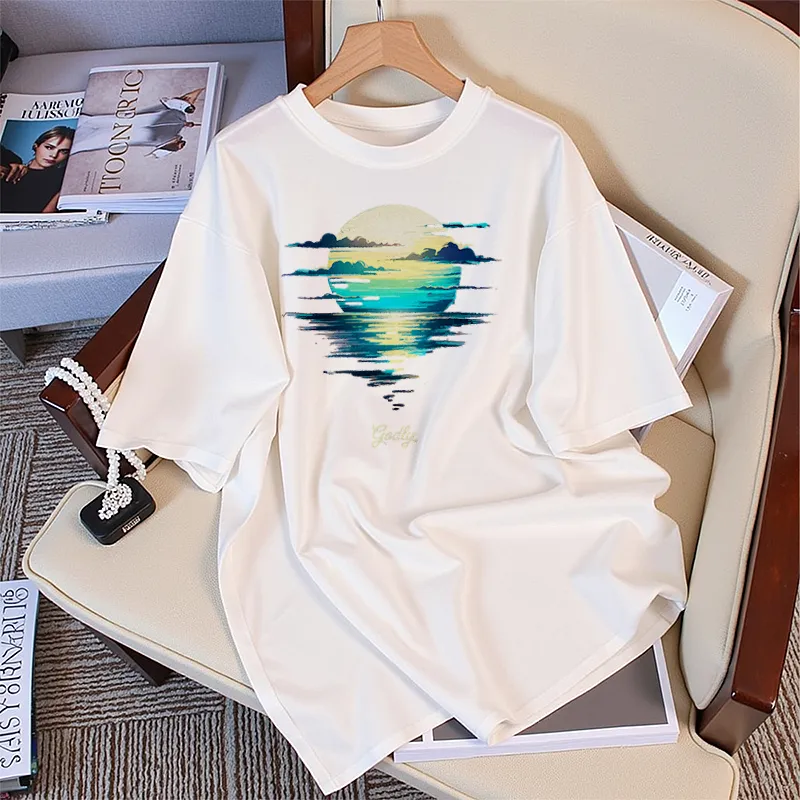 FAIRWHALE T Shirts Women's-2