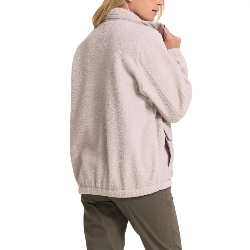 Vuori FW/AW22 Velvet feel Coat Women's White-2