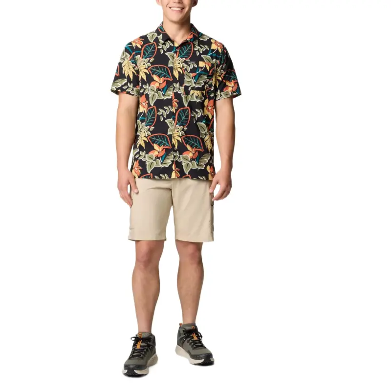 Columbia Tech Trail Shirt Men's Black-3