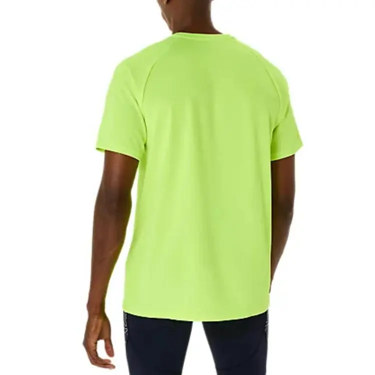 Asics SHORT SLEEVE TOP T Shirt Men's Yellow-1