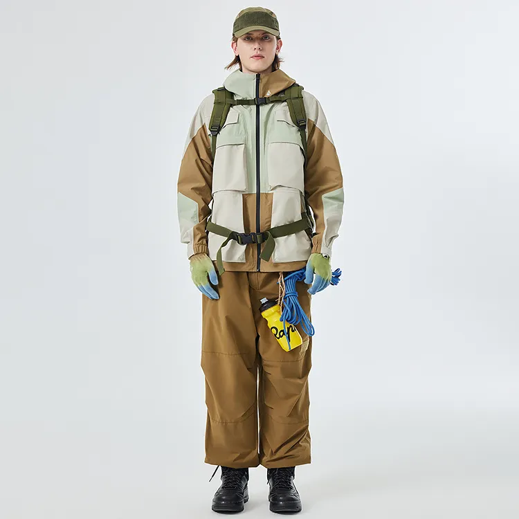 VOLCOM Jackets Coats Unisex Khaki-2