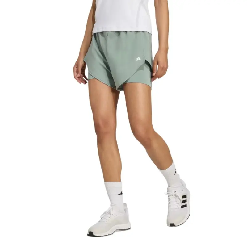 Adidas D4T Sports Shorts Women's Aqua Green-1