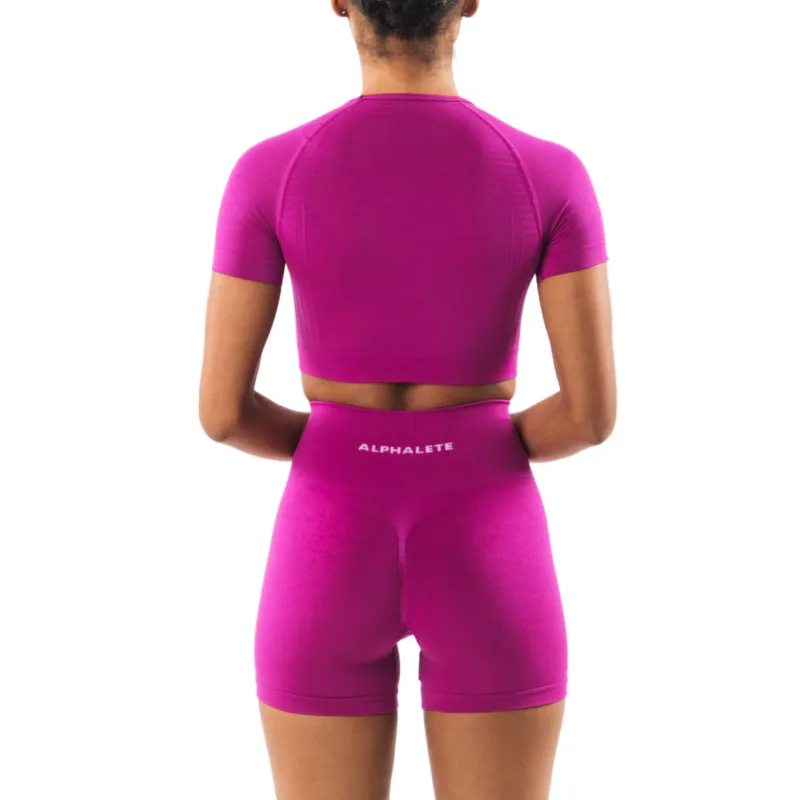 ALPHALETE Yoga T Shirts Women's-7