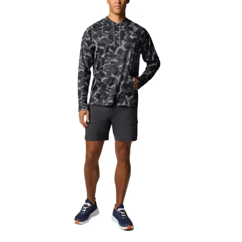 Columbia Sweatshirt Men's Black Camouflage-3