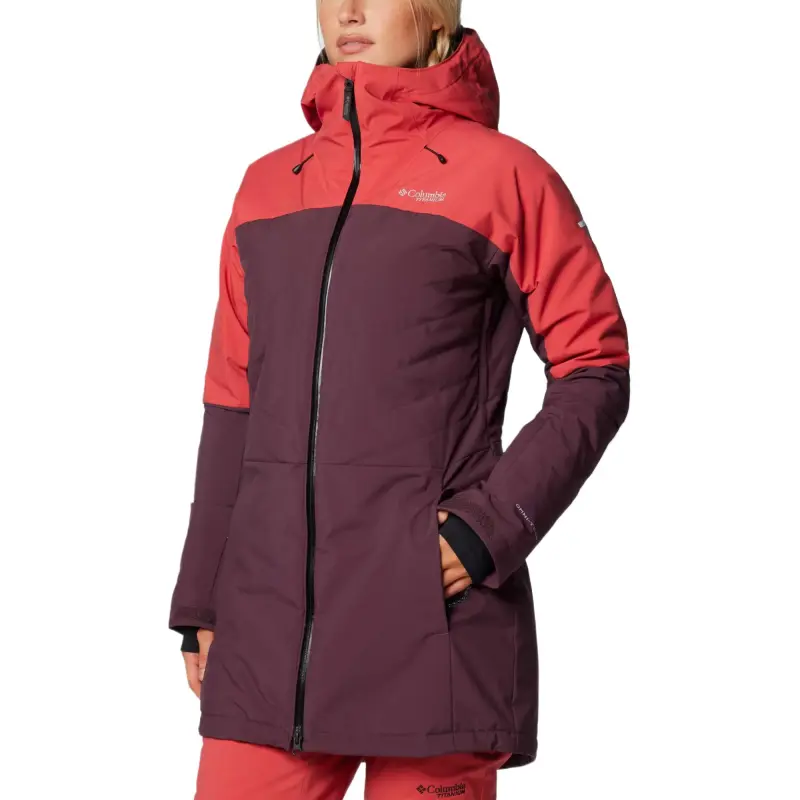 Columbia Omni-Heat Mount Bindo Insulated Jacket Women's Dark Red-2