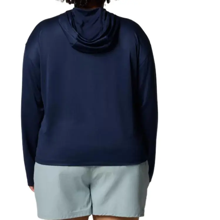 Columbia PFG Solar Stream Sweatshirt Women's University Marine Blue-1