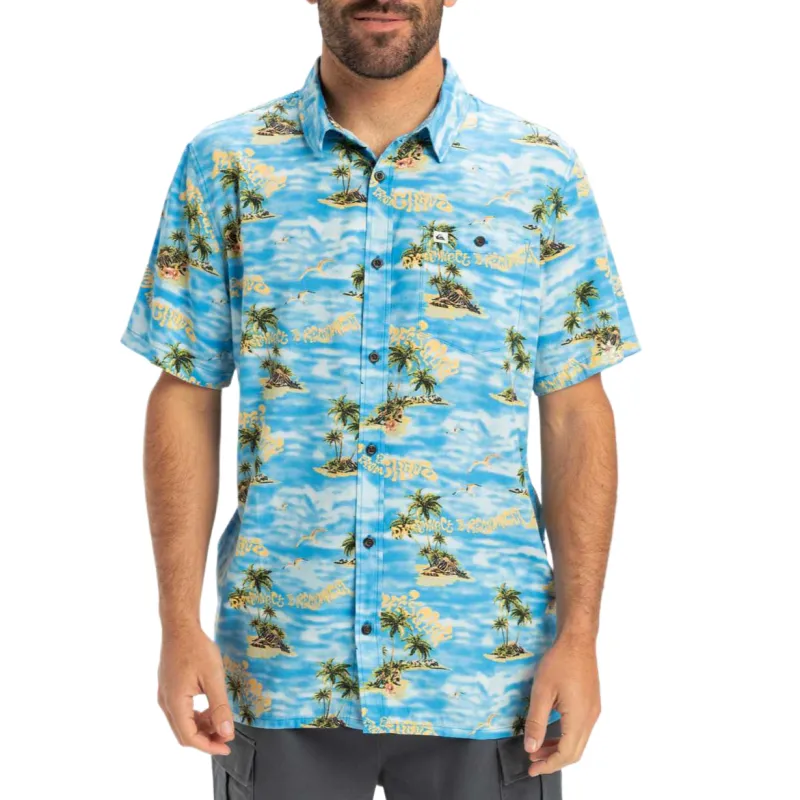 Quiksilver Shirts Men Blue-2