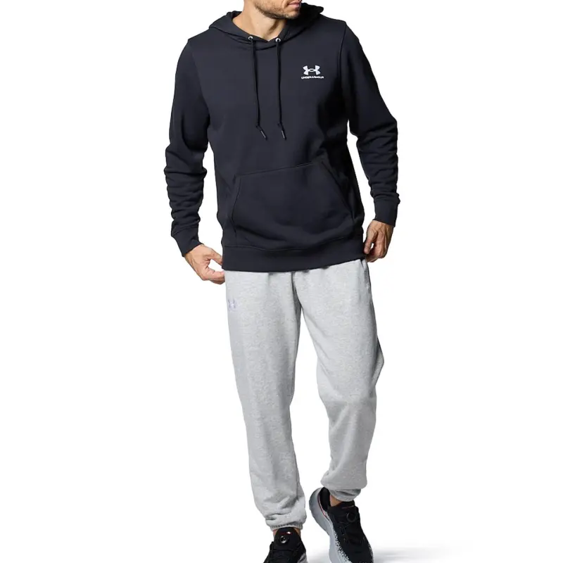 Under Armour Essential Sweatshirt Men's 1 Pack Black / White002-2
