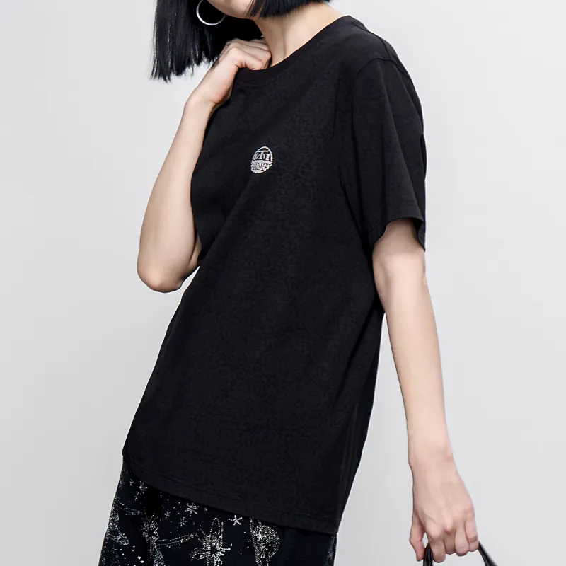 TCH T Shirts Women's Black-3
