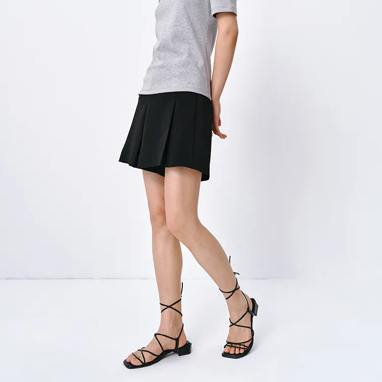 PEACEBIRD Casual Short Skirts Women's-3