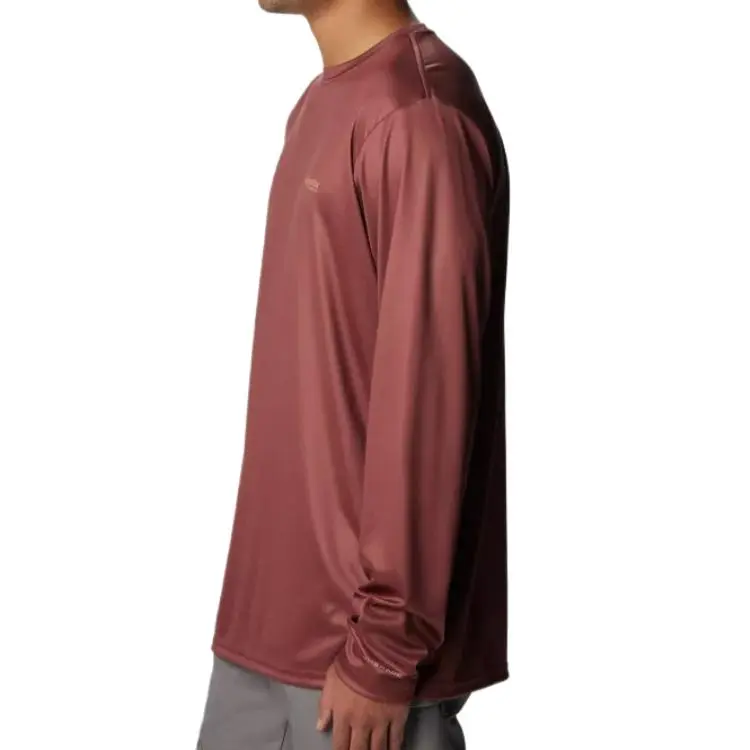 Columbia PHG Terminal Shot Omni-Shade Shirt Men's Red-2