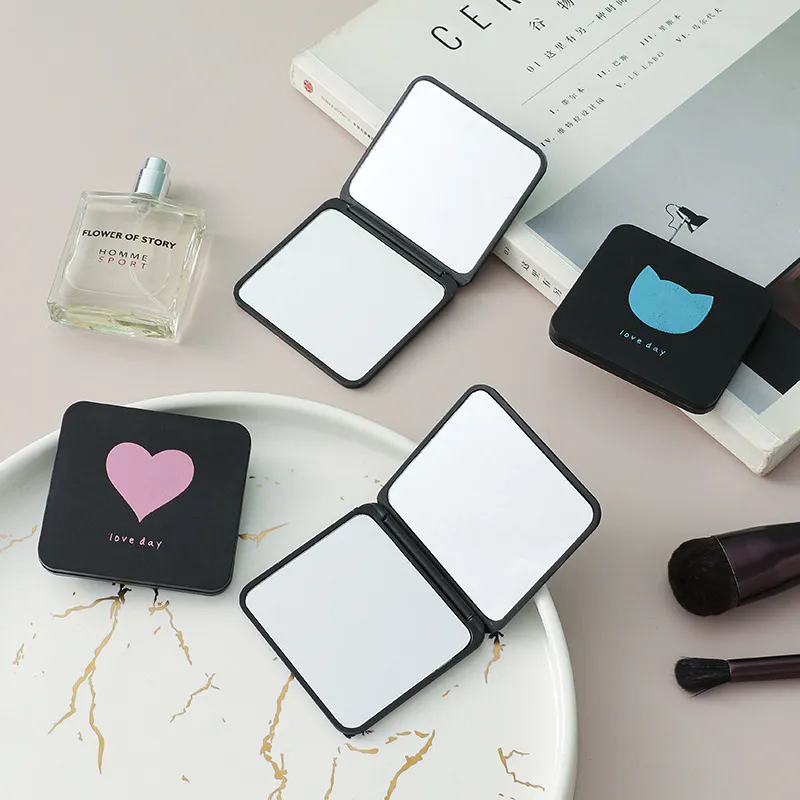 Love Of Wormwood On The Go Mini HD Double Sided Mirror Handheld Home Minimalist Style-2