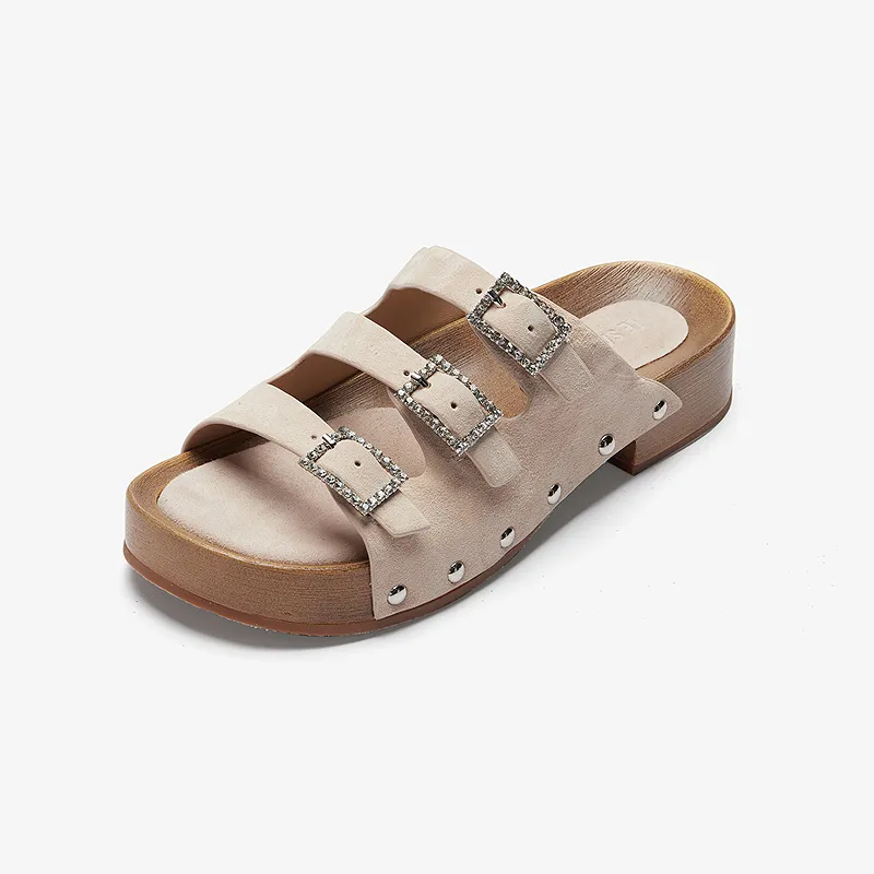 Le Saunda Abrasion Resistant Slide Slippers Women's-2