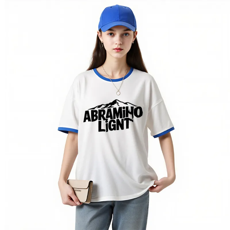 FAIRWHALE Drop Shoulder Sleeve T Shirt Women's-14