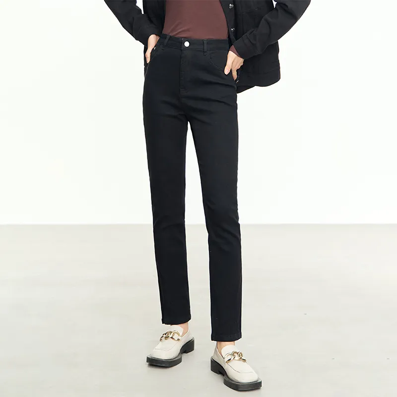 AMII Jeans Women's Black-4