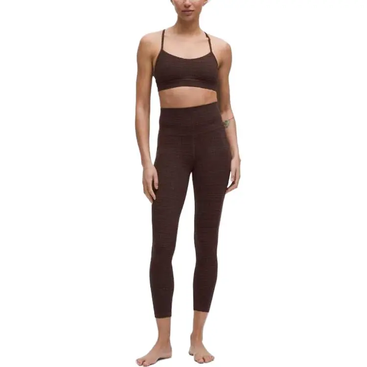 Lululemon Align™Nulu™ Yoga Pants 25' Women's Glow in The Dark Mesh Lava Cake Multicolor Lava Cake-2