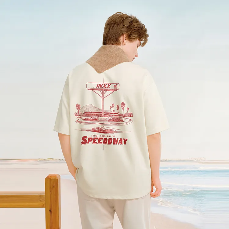INXX T Shirt Unisex Beige Yellow-6